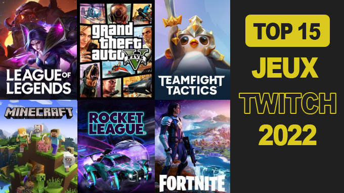 Les 10 jeux en streaming sur Twitch pour attirer plus de spectateurs